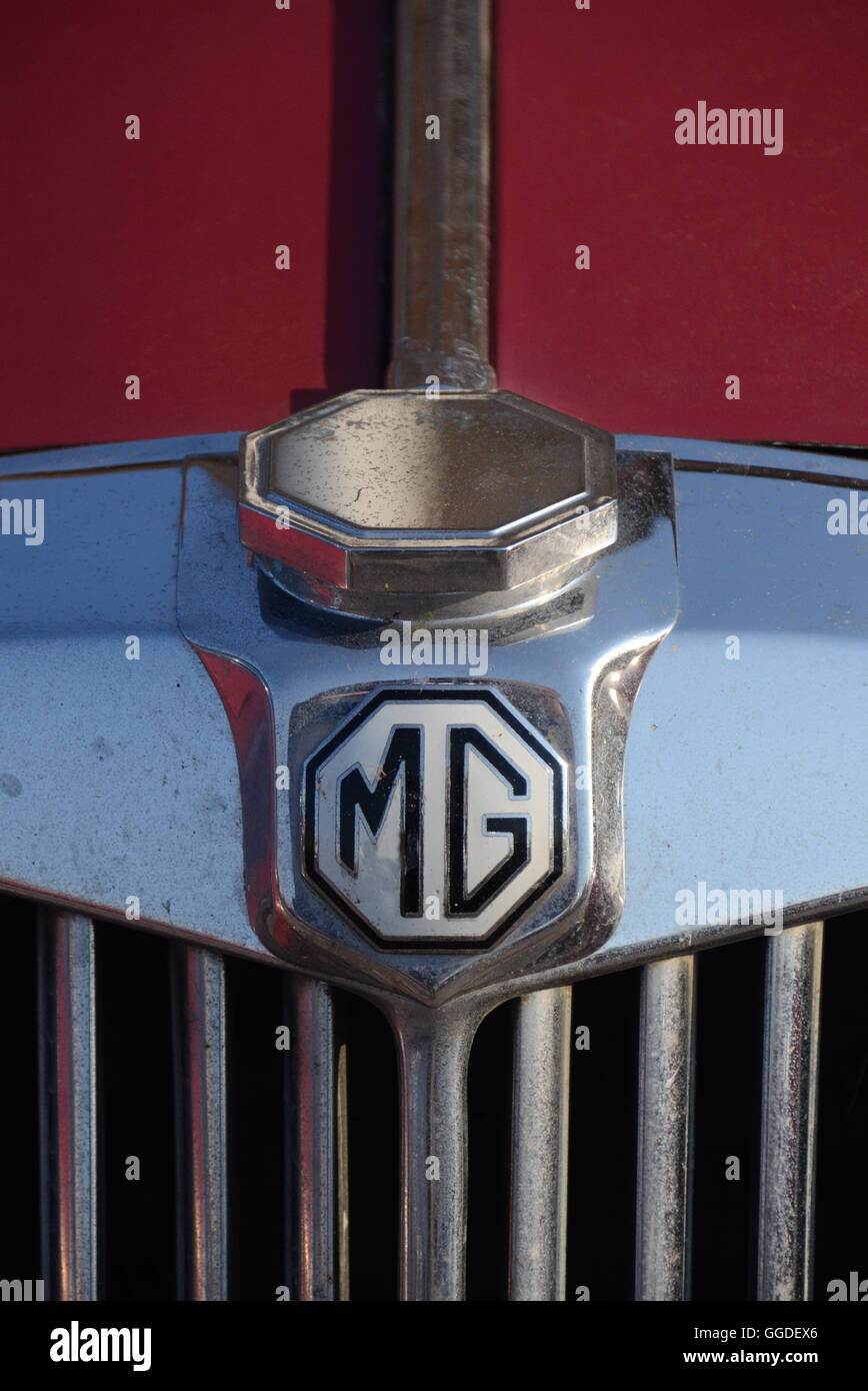 Dettagli di auto d'epoca. Foto Stock