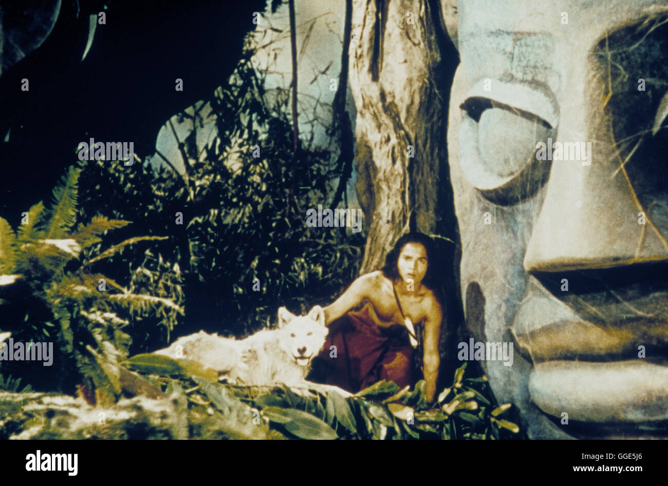 DAS DSCHUNGELBUCH / Rudyard Kipling's Jungle Book USA 1994 / Stephen Sommer Szene mit JASON SCOTT LEE (Mowgli). Regie: Stephen Sommer aka. Rudyard Kipling il Libro della Giungla Foto Stock