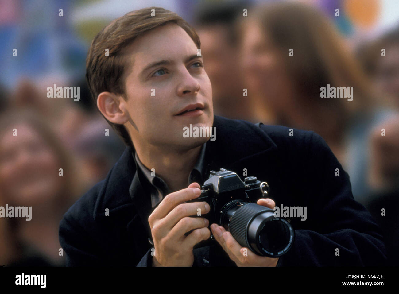 SPIDER-MAN / Spider-man USA 2001 / Sam Raimi Spider-Man/ Peter Parker (Tobey Maguire) Regie: Sam Raimi aka. Spider-man Foto Stock