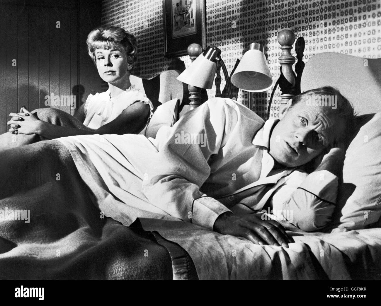 Bambinos AUF BESTELLUNG / il Tunnel dell'amore USA 1958 / Gene Kelly Doris Day, RICHARD WIDMARK in 'Bambinos auf Bestellung', 1958. Regie: Gene Kelly aka. Il Tunnel di amore Foto Stock