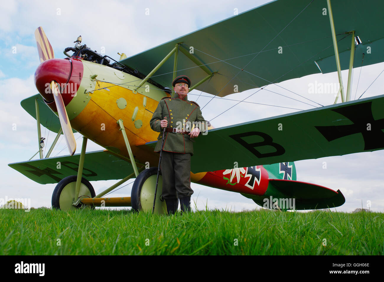 Albatross DVa a Stow Maries Foto Stock