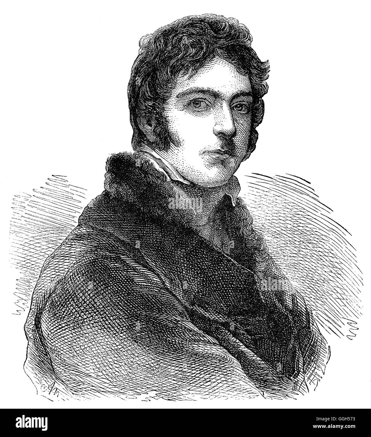 William agnello, secondo il visconte Melbourne, (1779 -1848), di solito risolto come Signore Melbourne, era un Whig britannico statista che ha servito come segretario di casa (1830-1834) e del Primo Ministro (1834 e 1835-1841) Foto Stock