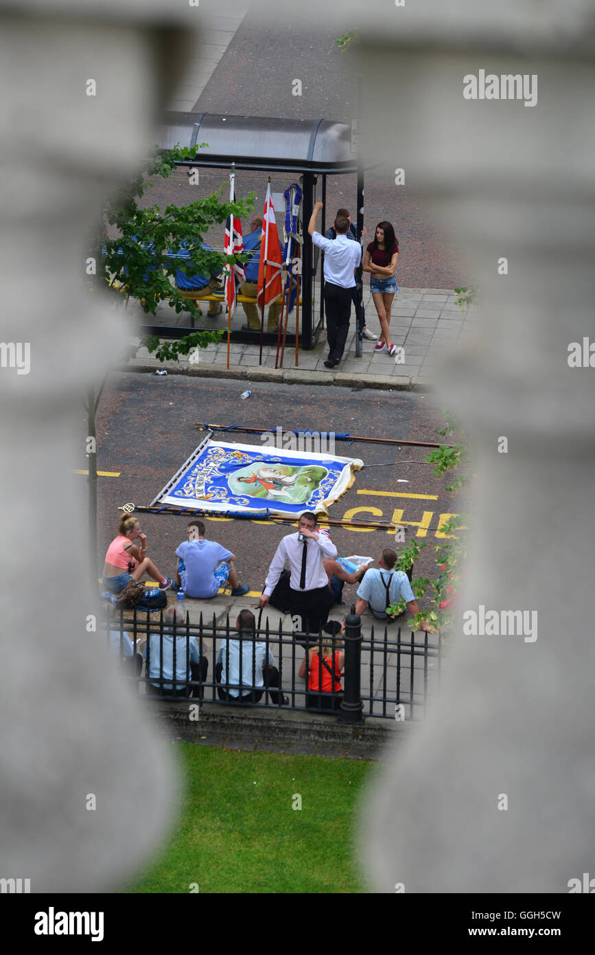 Sfilate di luglio, Belfast Foto Stock