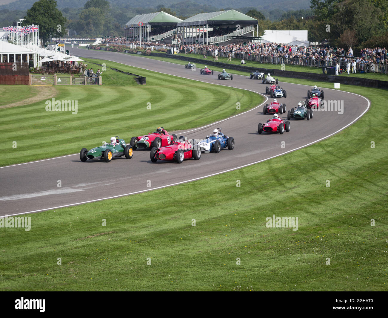Richmond Trophy, Goodwood 2014, Racing Sport, Classic Car, Goodwood, Chichester, Sussex, Inghilterra, Gran Bretagna Foto Stock