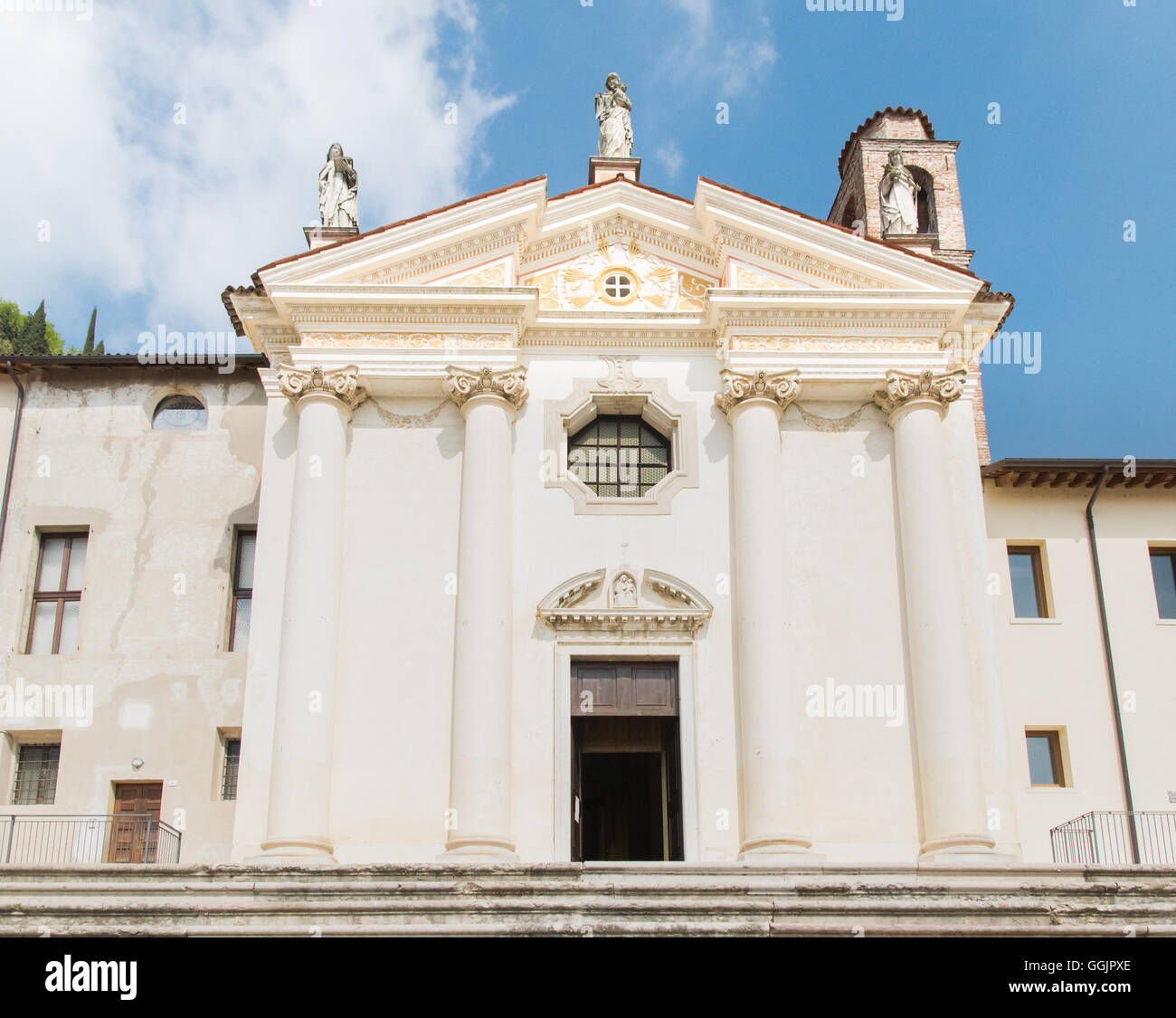 Chiesa della Madonna del Carmine, Marostica, Italia. Foto Stock