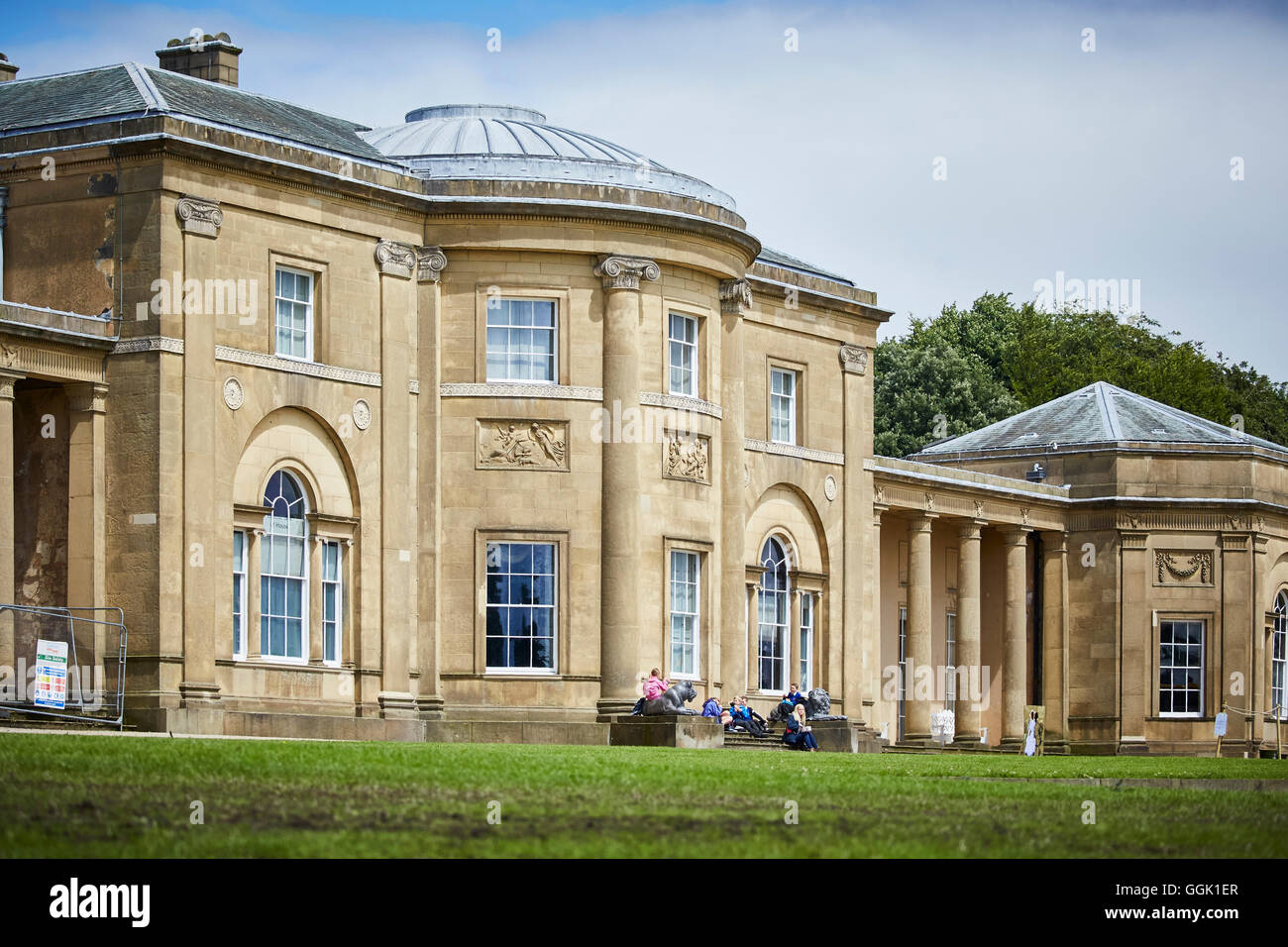 Heaton Park Hall Heaton Park è stato venduto per il Manchester City Council nel 1902 dal conte di Wilton, Heaton Hall era stata di proprietà di Foto Stock