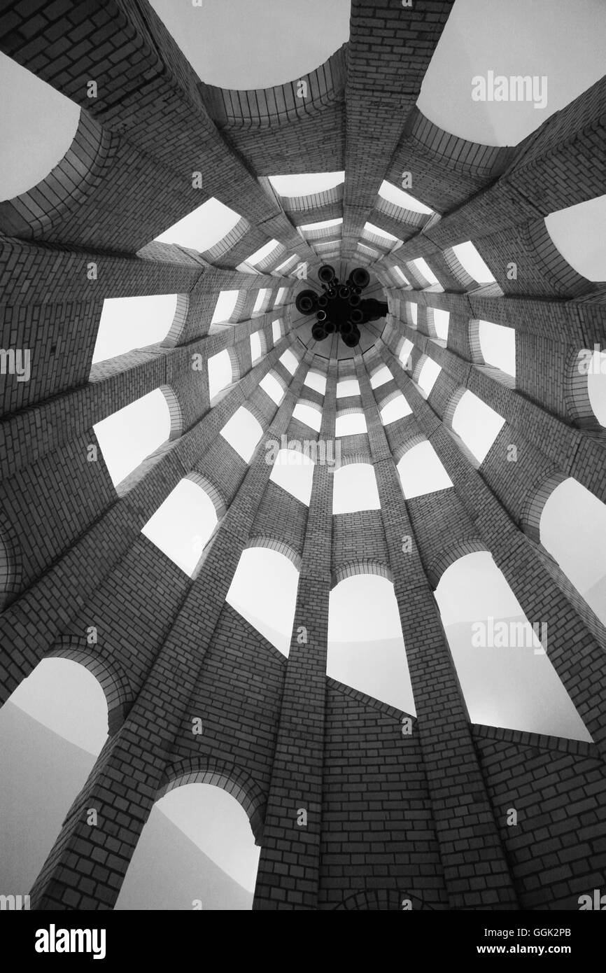 Vista interna della cattedrale francese, Gendarmenmarkt Berlin, Germania Foto Stock