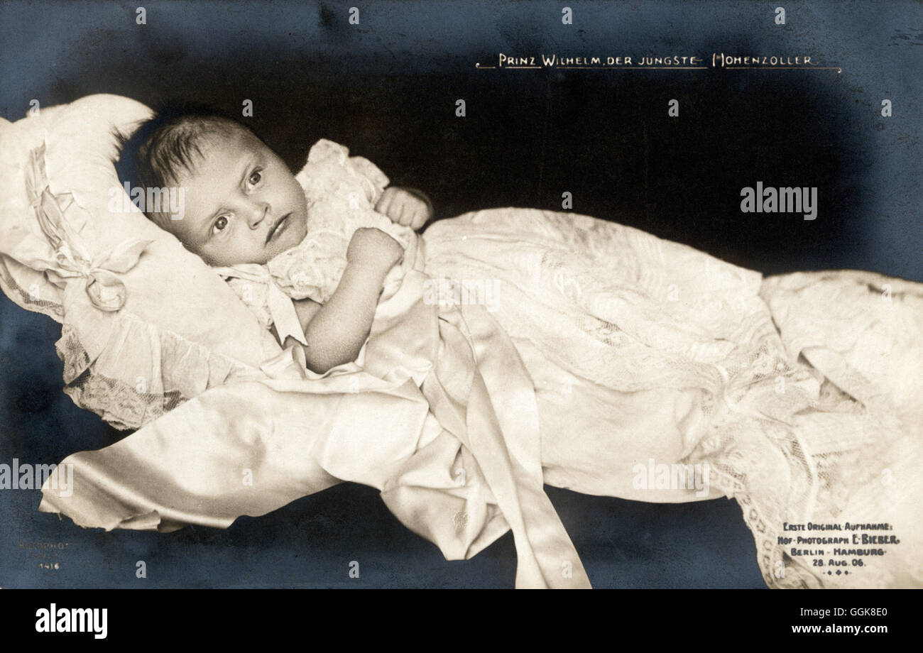 Prinz Wilhelm von Preußen - 1906 Preußen Foto Stock