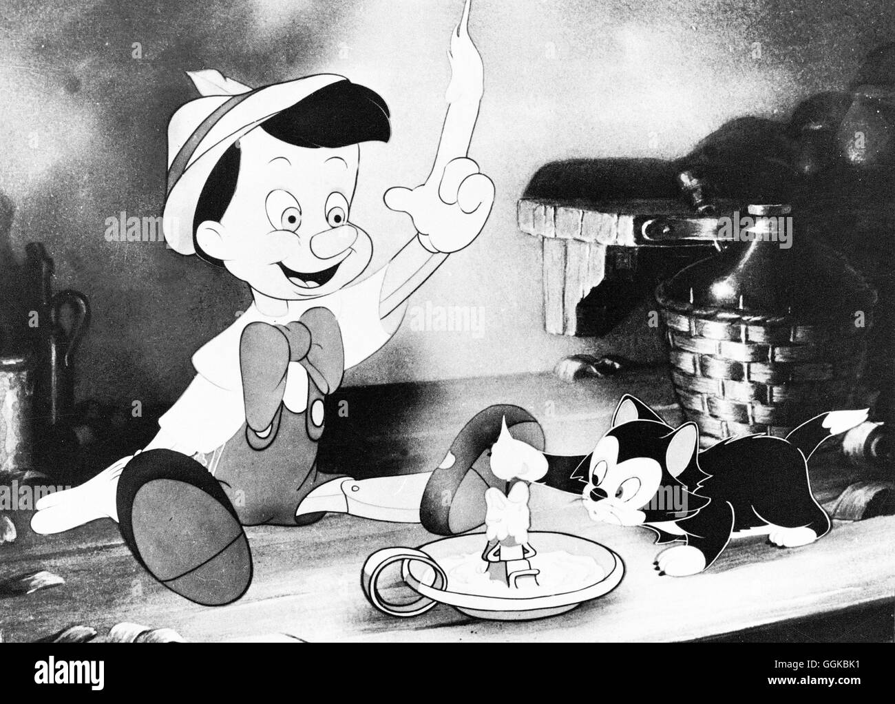 Pinocchio 1940 Foto e Immagini Stock in Bianco e Nero - Alamy