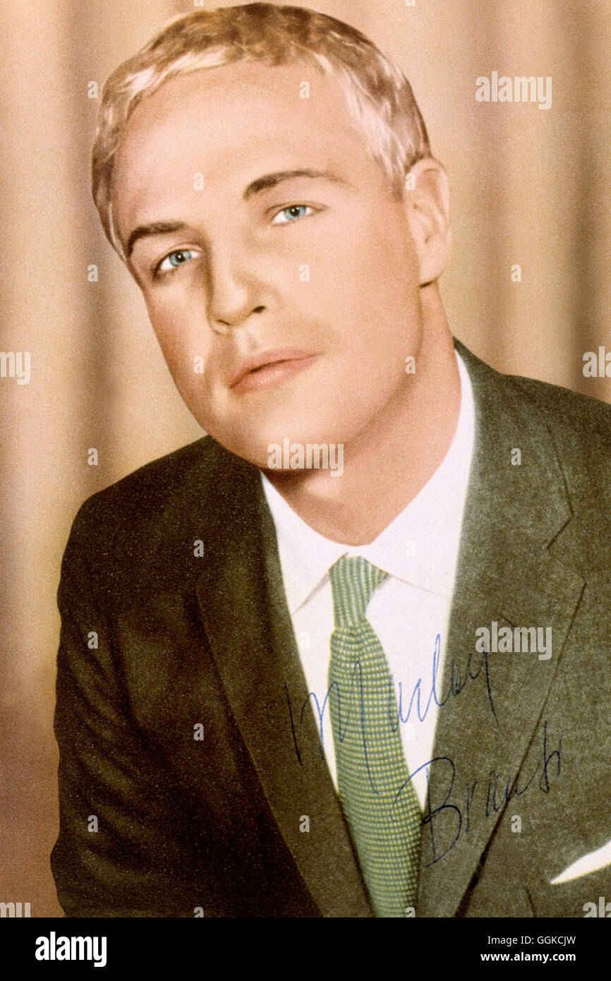 MARLON BRANDO / Marlon Brando, 60er Jahre. Foto Stock