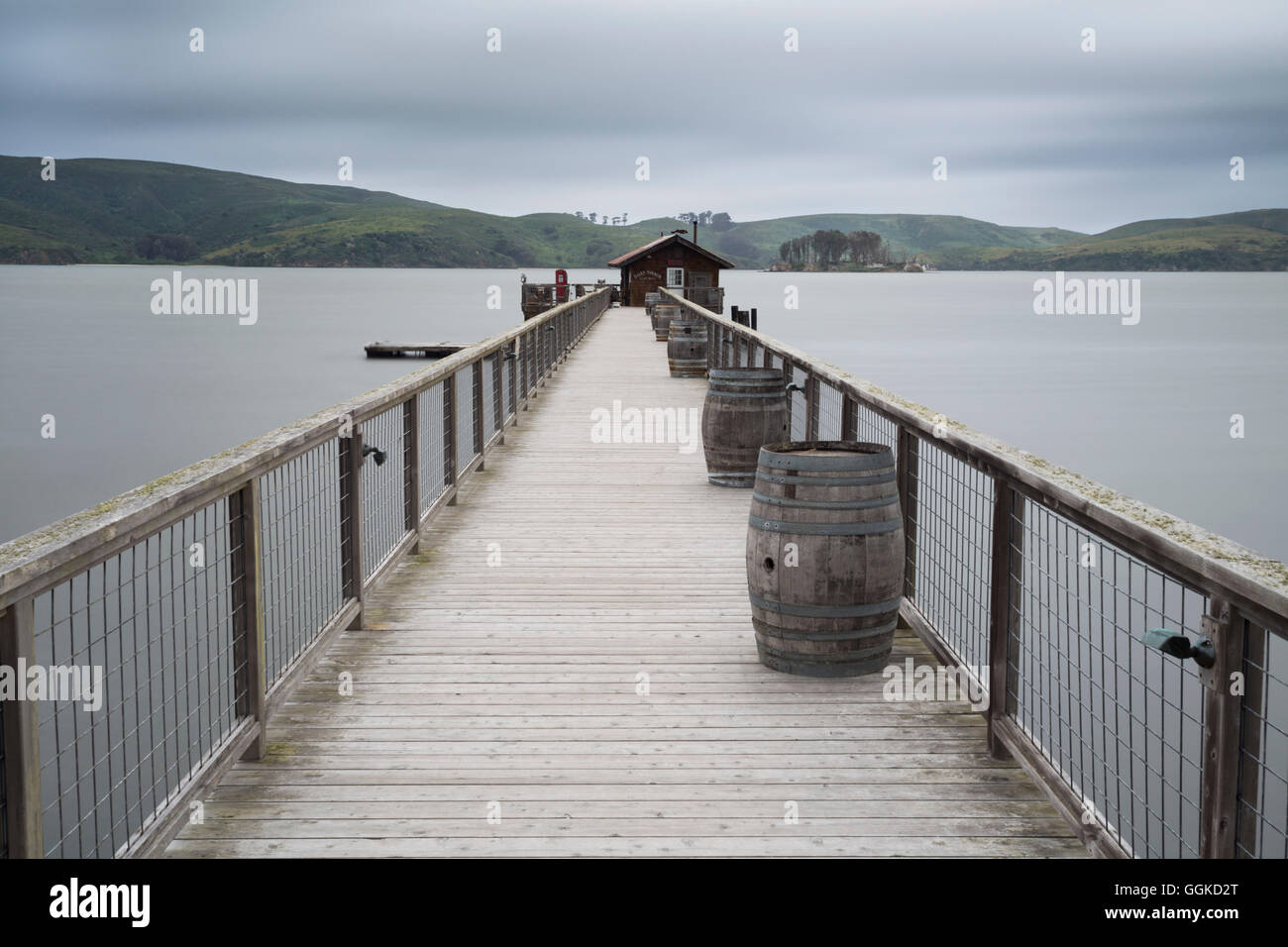 Marshall, Tomales Bay, Pacific Coast Highway, Highway 1, nella costa occidentale del Pacifico, CALIFORNIA, STATI UNITI D'AMERICA Foto Stock