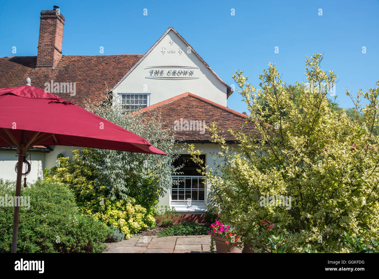 La corona, Stoke da Nayland, Suffolk, Regno Unito Foto Stock