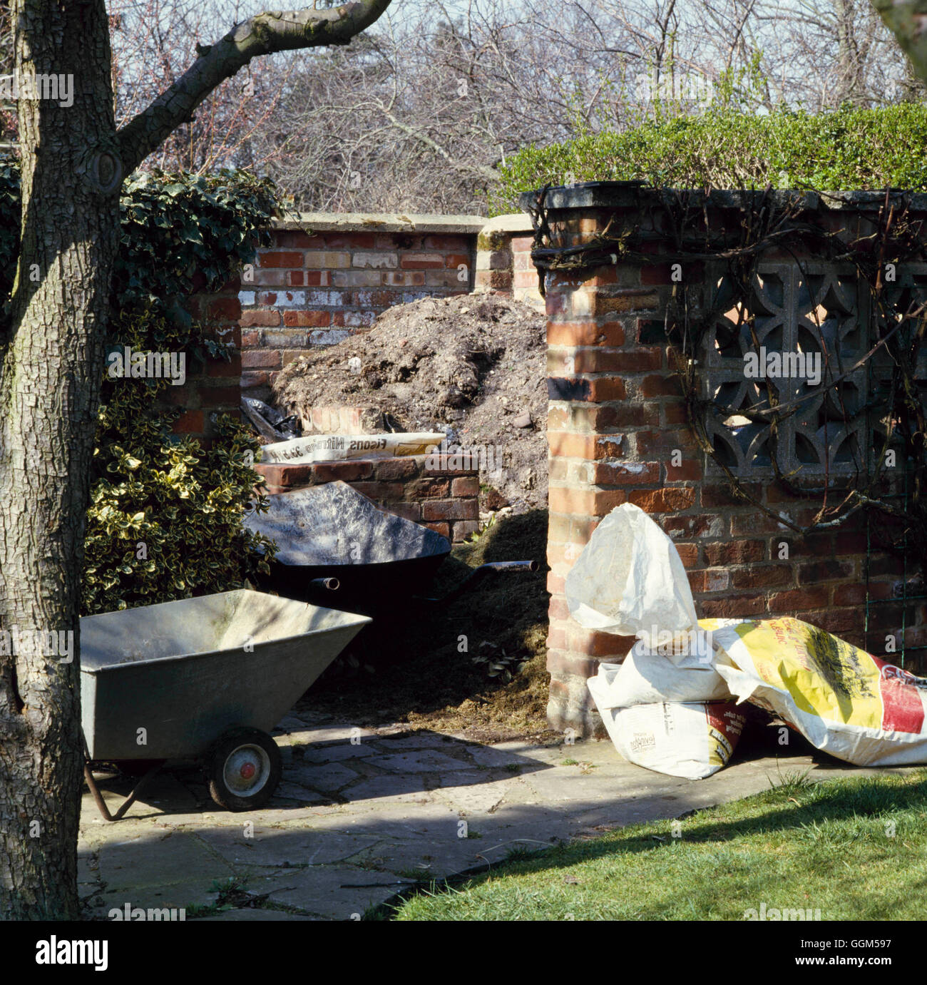 Il compost - Bin TAS021222 Foto Stock