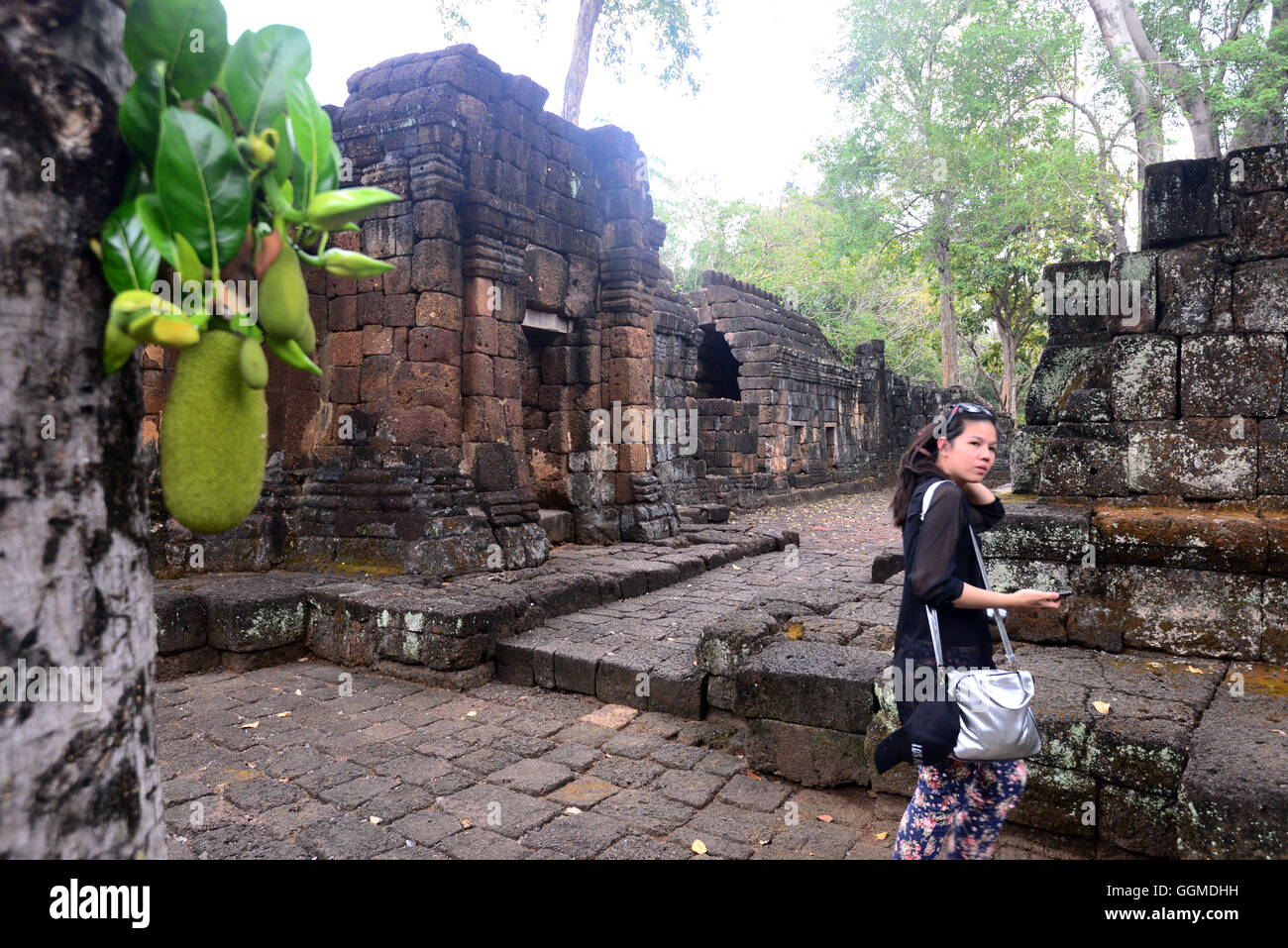 Prasat Muang Singh Parco Storico vicino a Kanchanaburi Thailandia Foto Stock