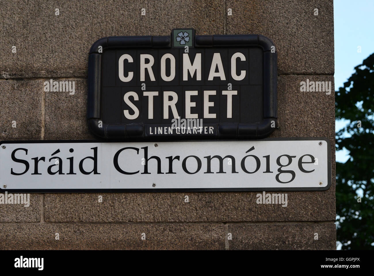 Belfast street sign immagini e fotografie stock ad alta risoluzione - Alamy