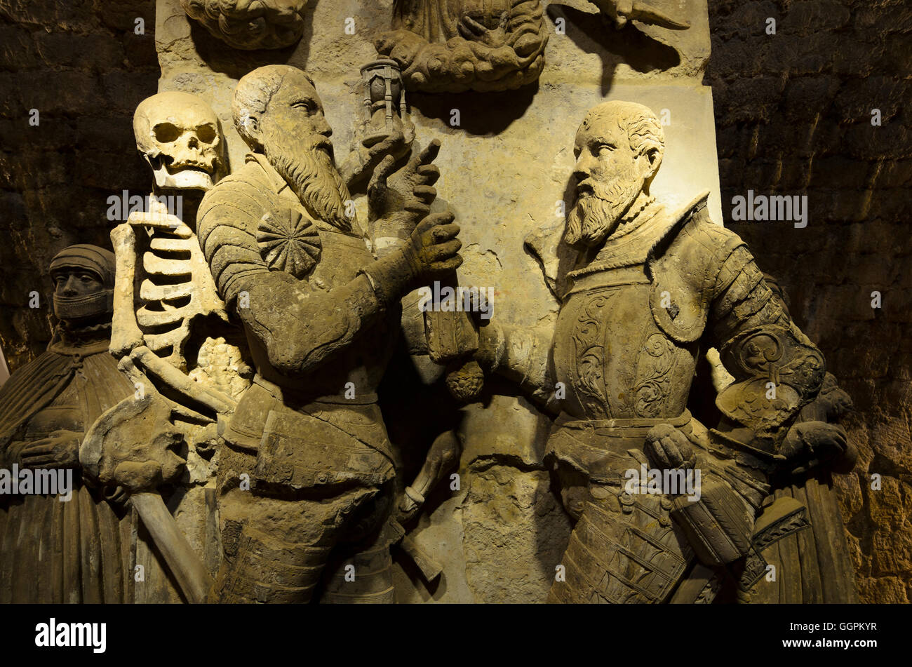 Dresda: Dresda Fortezza : nel 'Black ton ' della fonderia è l'originale Moritz monumento, Germania, Sassonia, Sassonia, Foto Stock