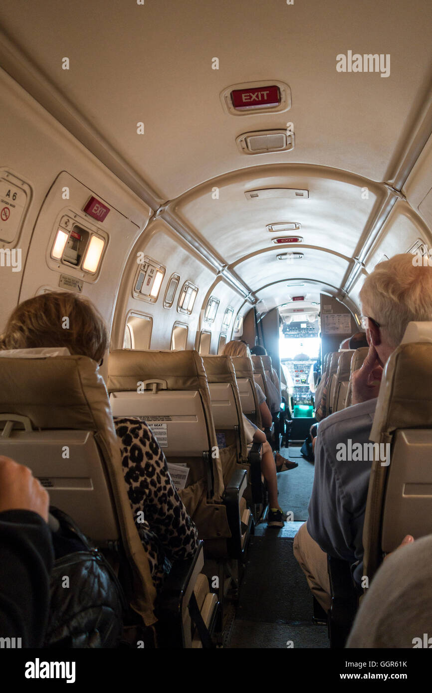 Pianificata dell'Aviazione Federale Volo per Sabi Sands, Sud Africa Foto Stock