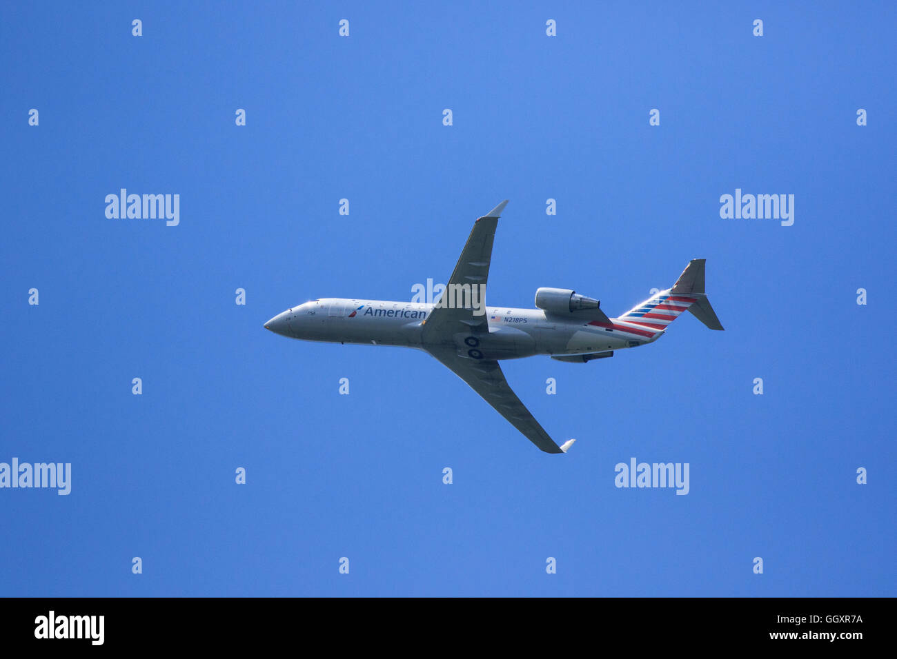 Bombardier CRJ-200ER jet aereo da US Airways Express (PSA Airlines) Foto Stock