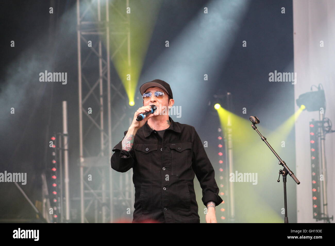 Leeds LGBT Pride decimo anniversario Foto Stock