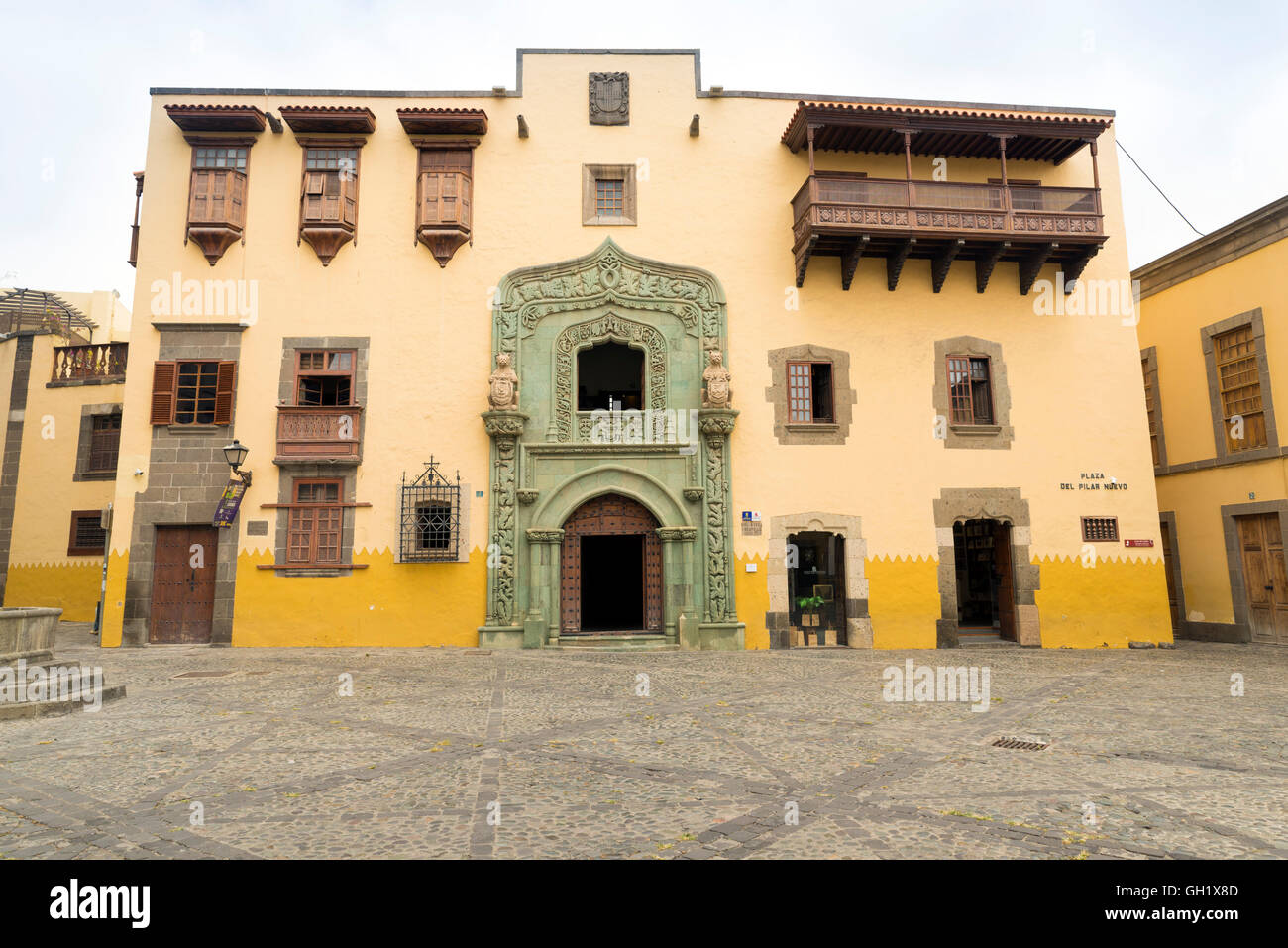 Casa di Cristoforo Colombo, Las Palmas, Isole Canarie, Spagna Foto Stock