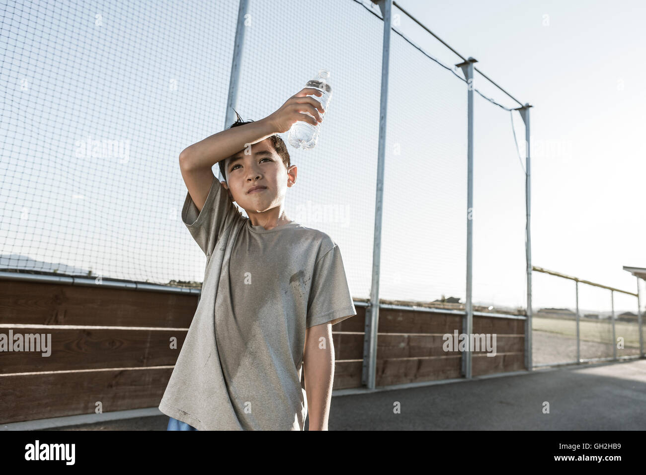 Sweaty kid immagini e fotografie stock ad alta risoluzione - Alamy