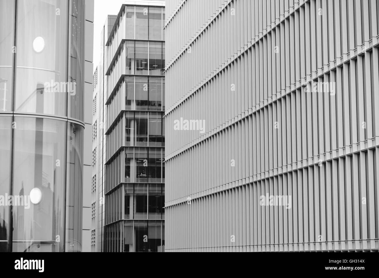 Architettura moderna, Paddington, W2, London, Regno Unito Foto Stock