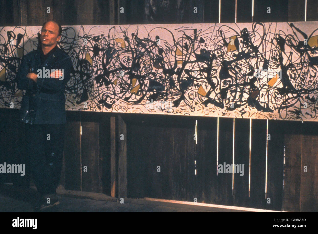 POLLOCK / Pollock USA 2000 / Ed Harris Jackson Pollock (ED HARRIS) Regie: Ed Harris aka. Pollock Foto Stock
