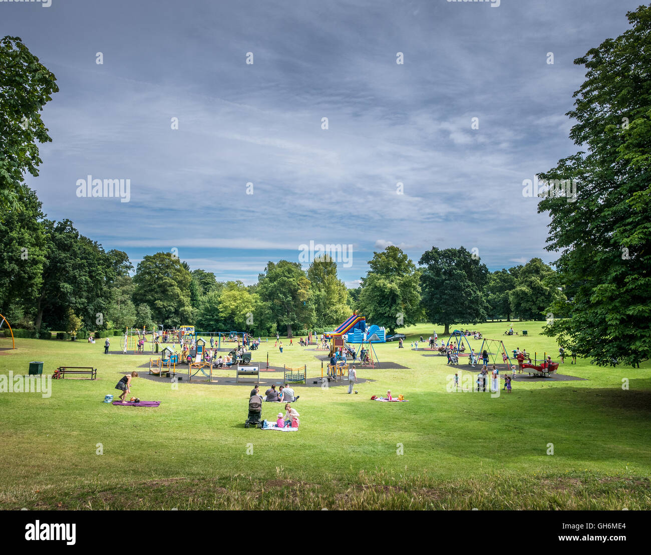 Abington Park, Northampton Foto Stock