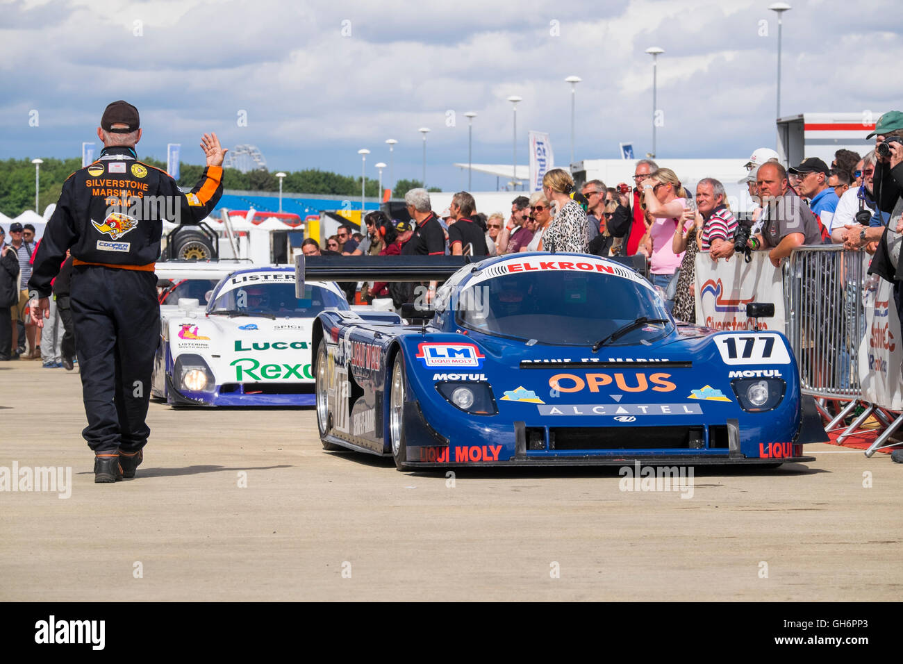 Frank Lione, ald C289, gruppo C auto sportiva a Silverstone 2016 evento classico, REGNO UNITO Foto Stock