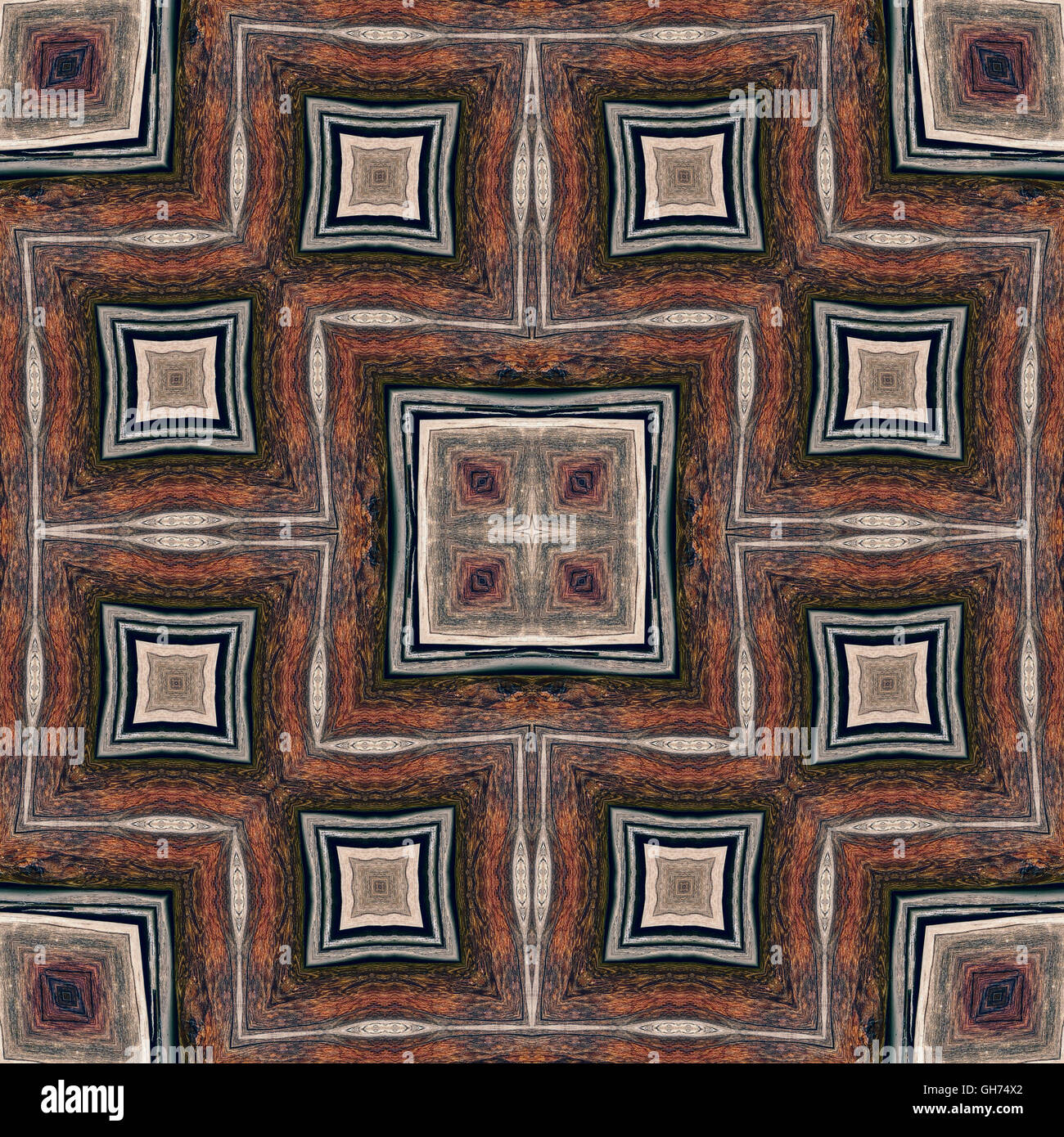 Rustico in legno decorativo illustrazione perfetta, la consistenza o pattern. Per lo sfondo, lo sfondo o qualsiasi design. Foto Stock