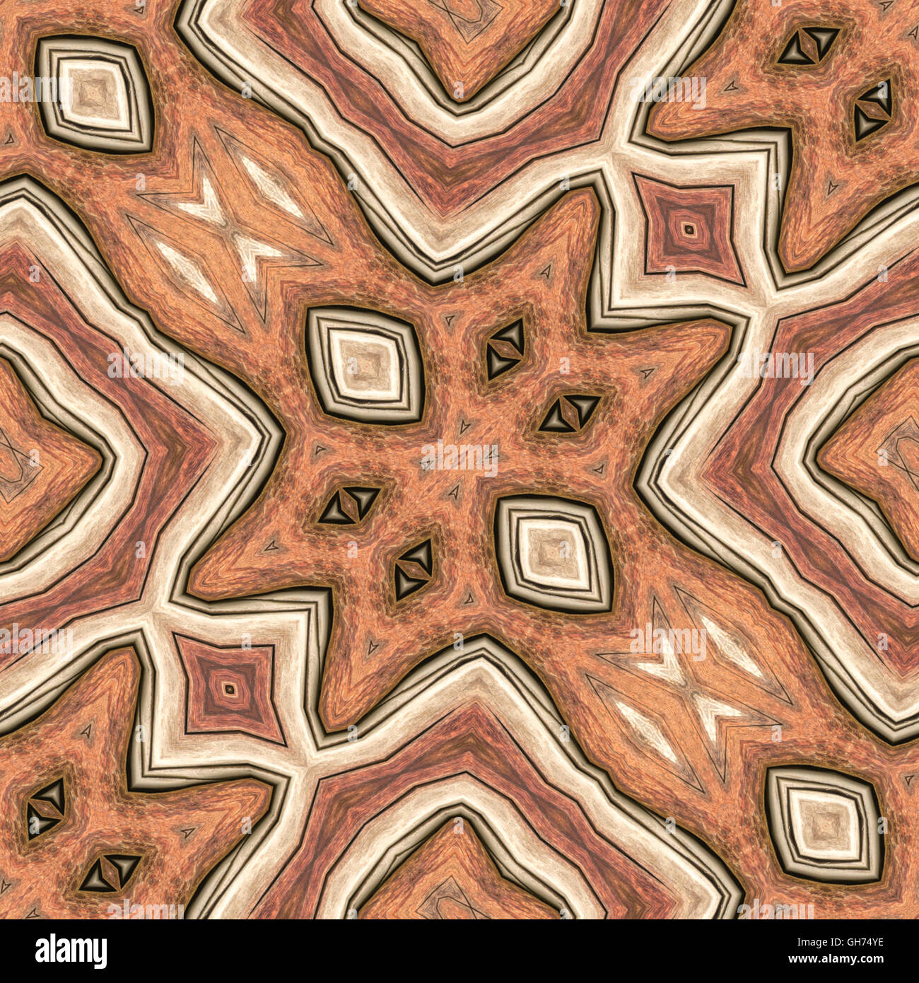 Rustico in legno decorativo illustrazione perfetta, la consistenza o pattern. Per lo sfondo, lo sfondo o qualsiasi design. Foto Stock
