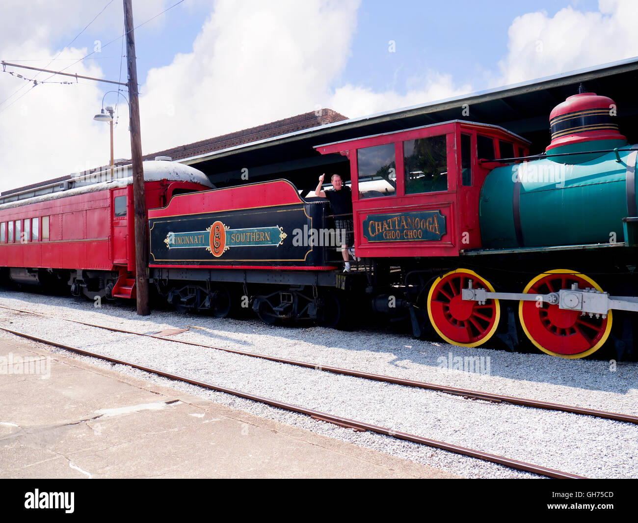 La stazione di Chattanooga nel Tennessee Foto Stock