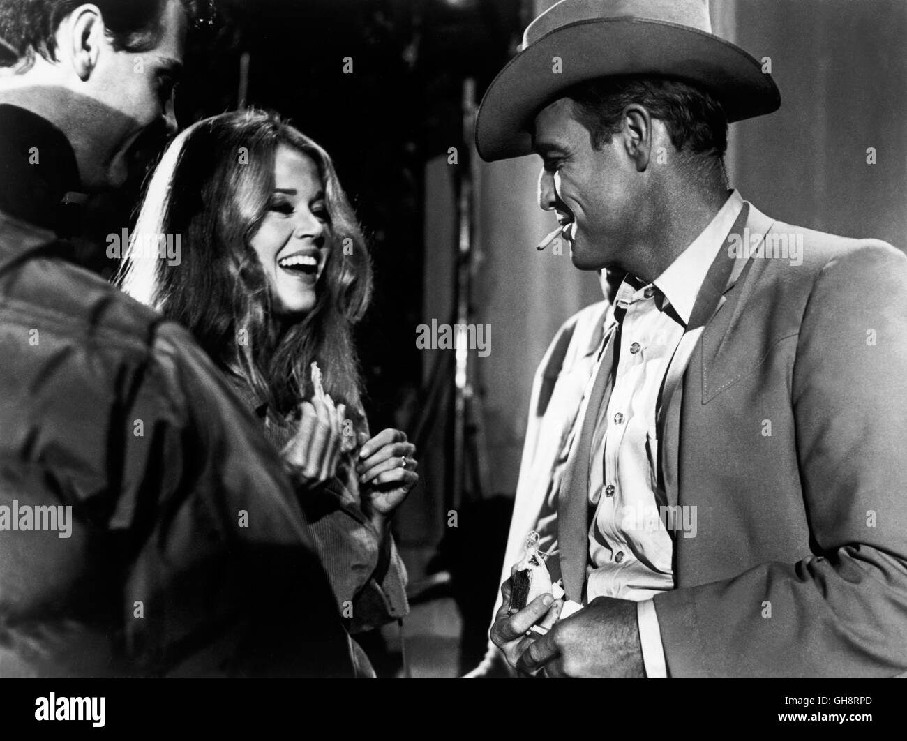 EIN MANN WIRD GEJAGT / Chase USA 1966 / Arthur Penn Jane Fonda (Anna Reeves), Marlon Brando (Sheriff Calder) aka. La Chase Foto Stock