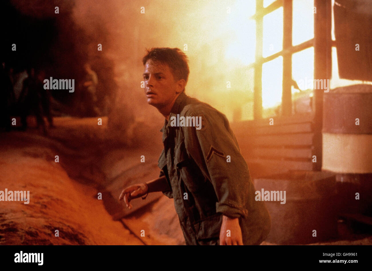 DIE VERDAMMTEN DES KRIEGES / vittime di guerra USA 1989 / Brian De Palma Michael J. Fox (Eriksson) Regie: Brian De Palma aka. Vittime di Guerra Foto Stock