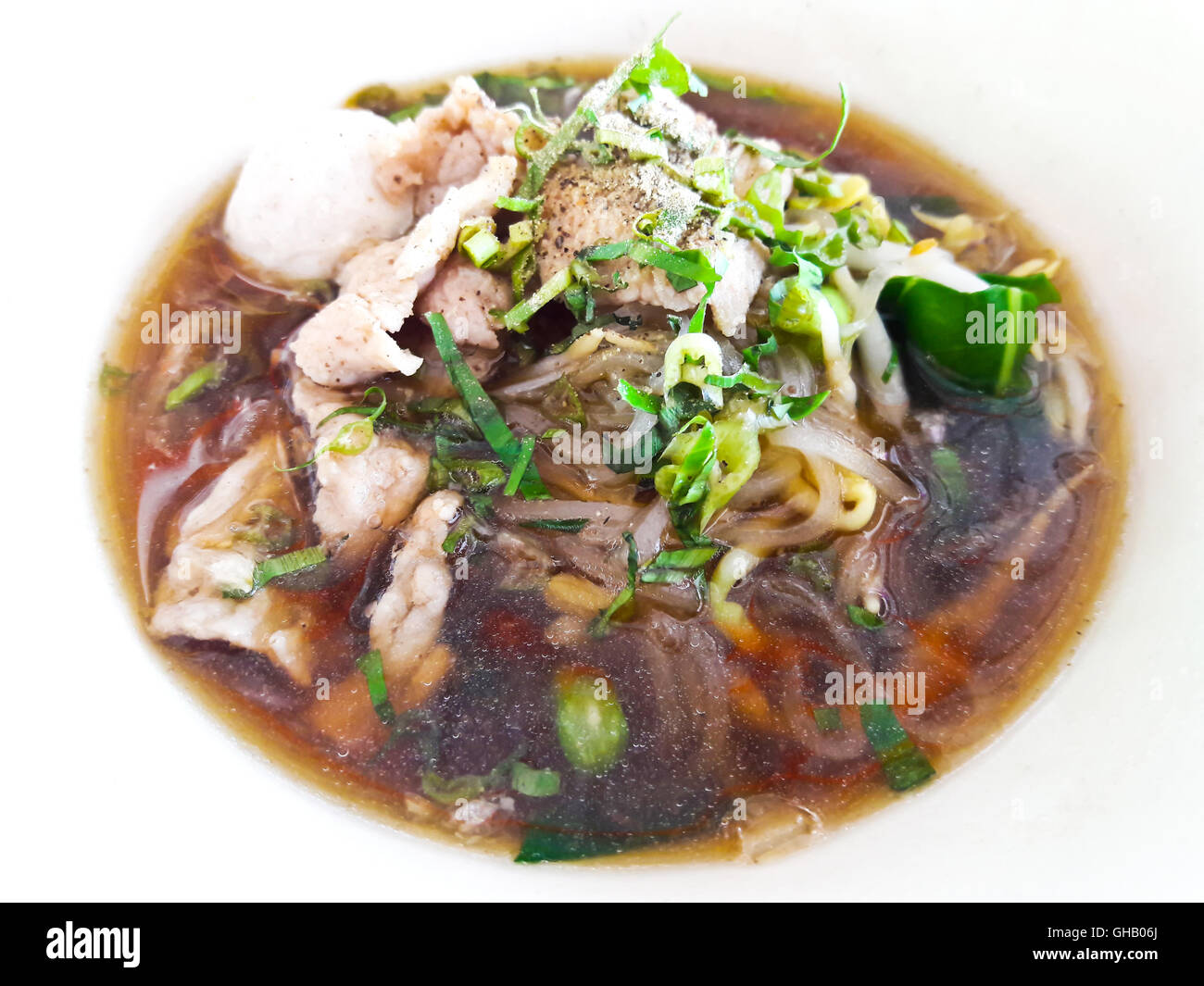 Stile Thai noodle Foto Stock