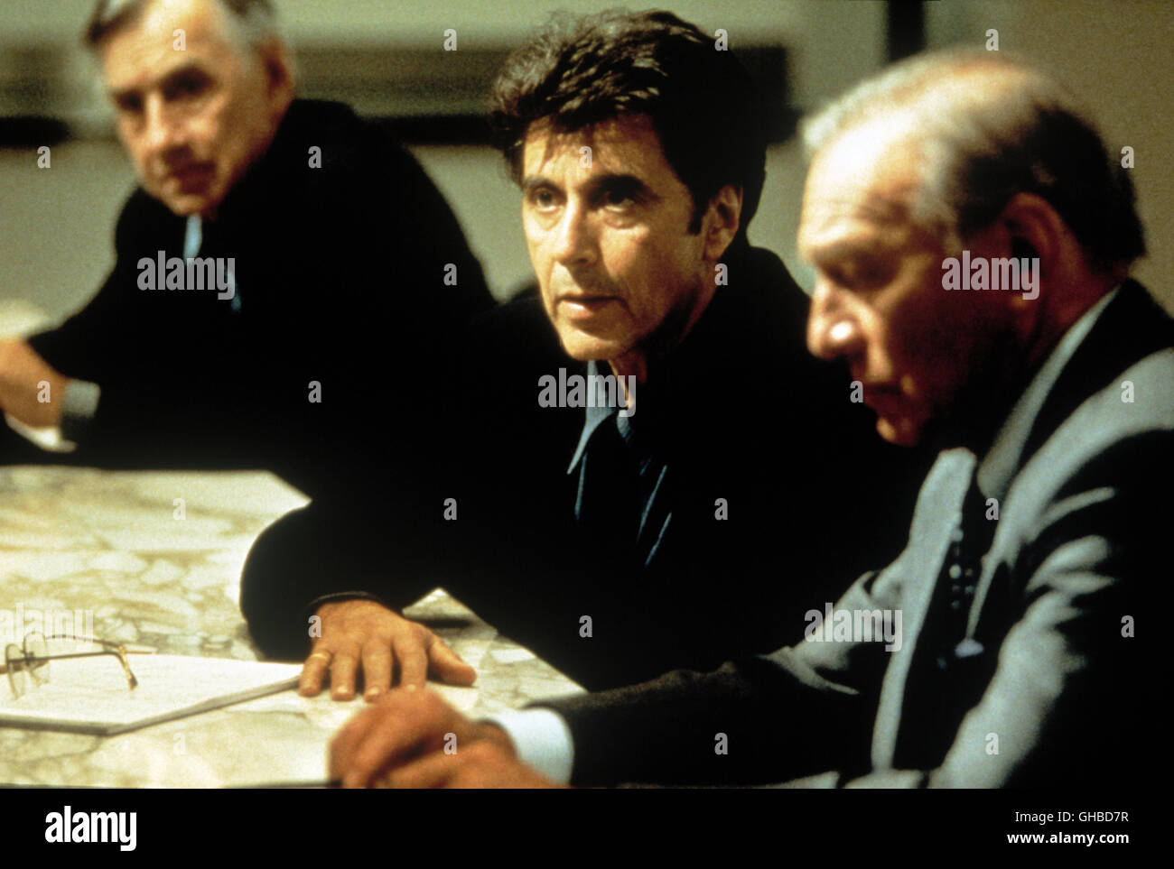 L'INSIDER USA 1999 Michael Mann Szene mit AL PACINO (Lowell Bergman) Regie: Michael Mann Foto Stock