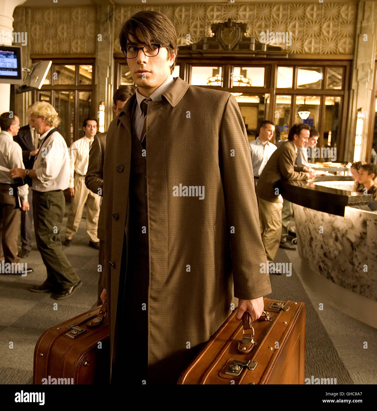 SUPERMAN RETURNS Australien/USA 2006 Bryan Singer Clark Kent (Brandon Routh) Regie: Bryan Singer Foto Stock