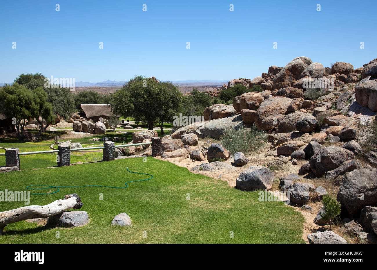 Canyon Lodge Resort vicino al Fish River Canyon in Namibia Foto Stock