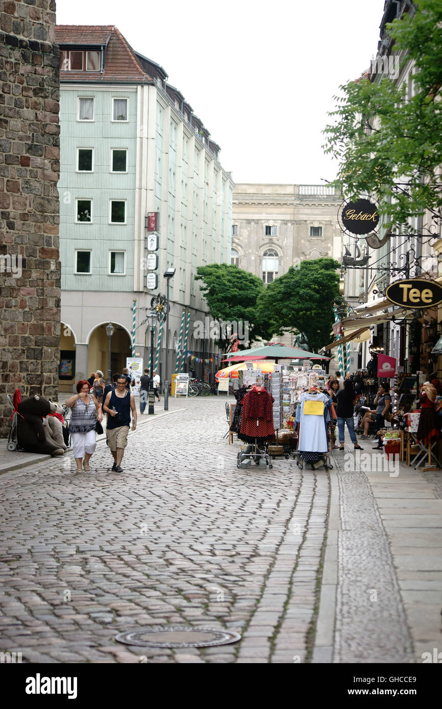 Quartiere Nikolai Berlin Foto Stock