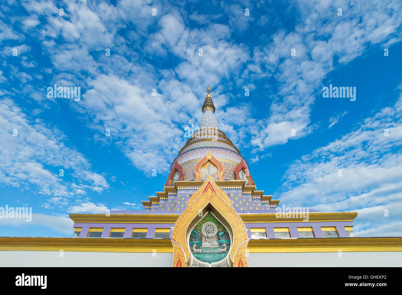 Wat thaton in Chiangmai nord della Thailandia Foto Stock