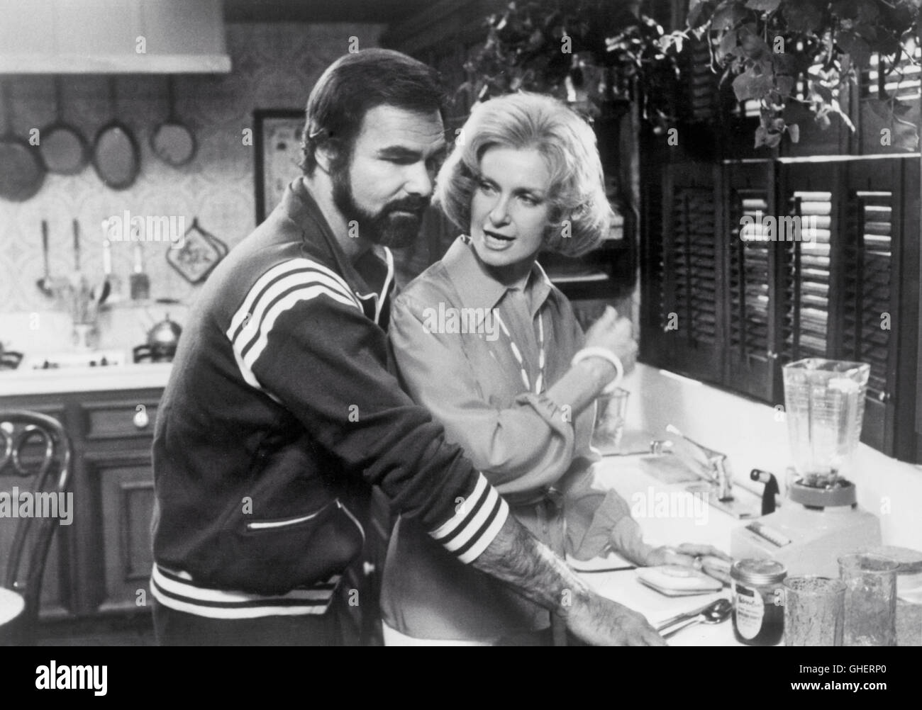 La fine USA 1978 Burt Reynolds cucina scena: invadendo la cucina ordinata della sua ex-moglie, Jessica (JOANNE WOODWARD) Sonny Lawson (Burt Reynolds) constata che egli è un gradito ospite. Regie: Burt Reynolds Foto Stock