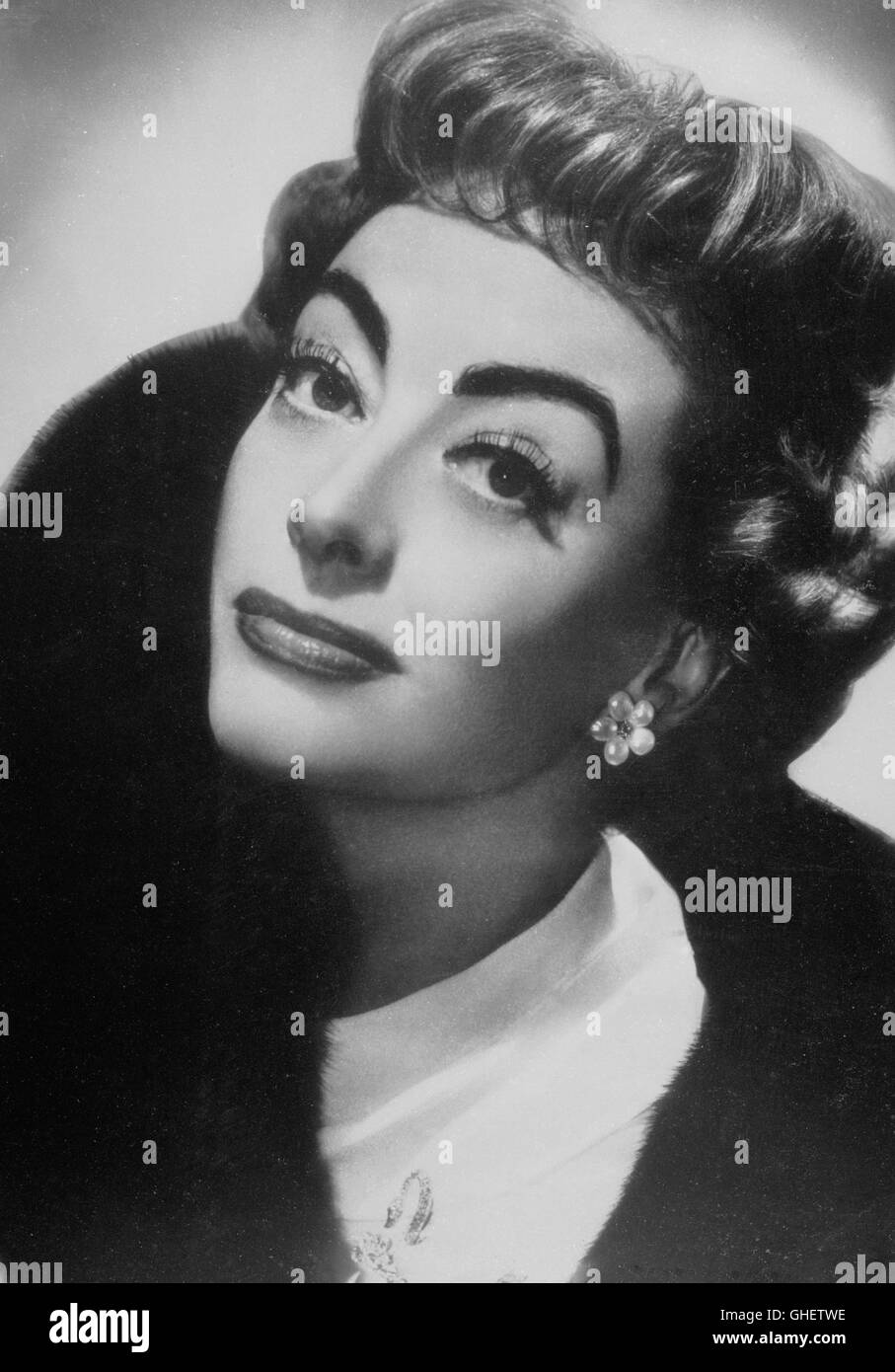 JOAN CRAWFORD (1950s) Foto Stock