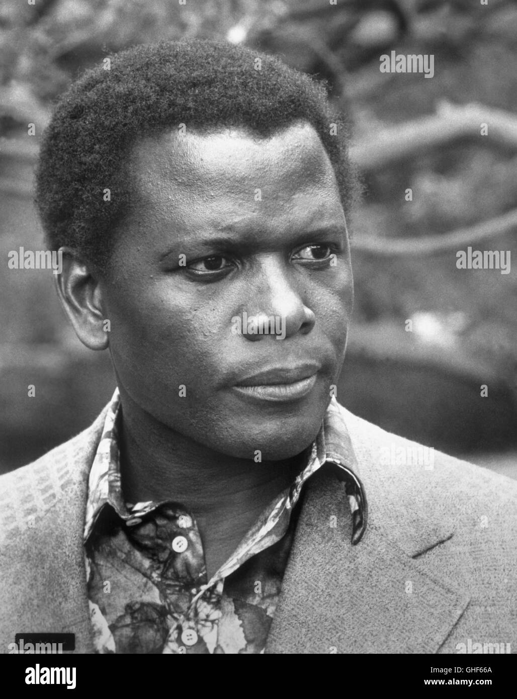 SIDNEY POITIER (nato il 20 febbraio 1927), è una delle Bahamas American Academy Award-winning attore (film e stadio), regista. Compleanno: 20. febr. 2007 - ' 80 '. immagine: Sidney Poitier in 'un caldo dicembre' (1973). Foto Stock