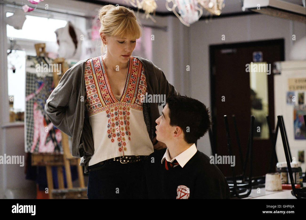 TAGEBUCH EINES SKANDALS Note su uno scandalo GB 2006 Tagebuch eines Skandals / Sheba Hart (CATE BLANCHETT) e Steven Connolly (ANDREW SIMPSON) Regie: Richard Eyre aka. Note su uno scandalo Foto Stock