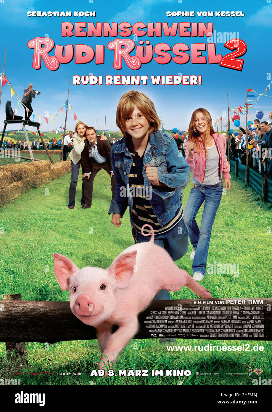 Rennschwein Rudi Rüssel Der Film RUDI RENNSCHWEIN RÜSSEL 2 - RUDI RENNT WIEDER Rennschwein Rudi Rüssel 2