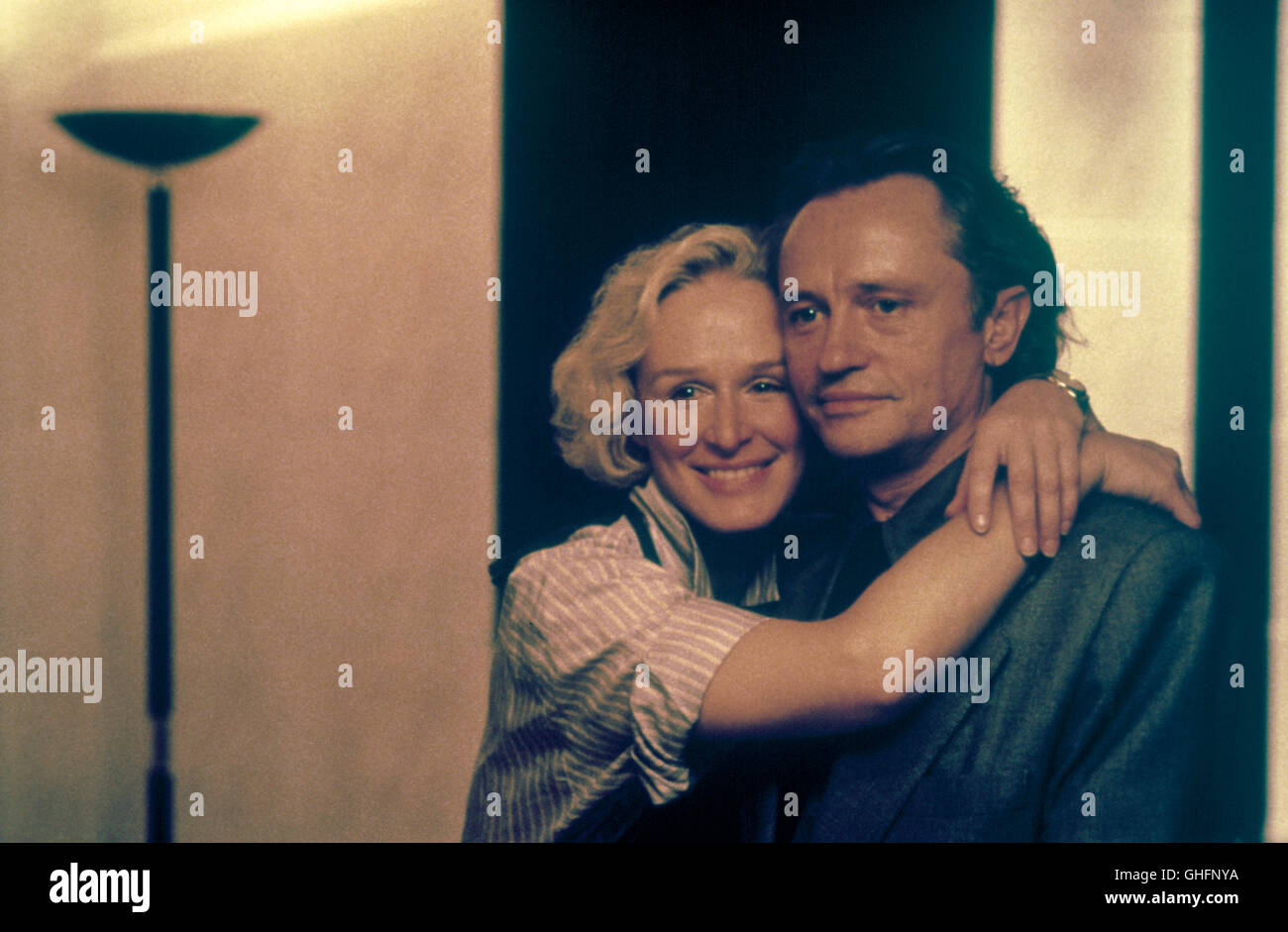 GLENN CLOSE, nato il 19 marzo 1947, Greenwich, Connecticut, Stati Uniti d'America. Festeggiare il compleanno: sessantesimo (19 marzo 2007). Immagine: Glenn Close e Niels Arestrup in ' Meeting Venus ' (1991). Foto Stock