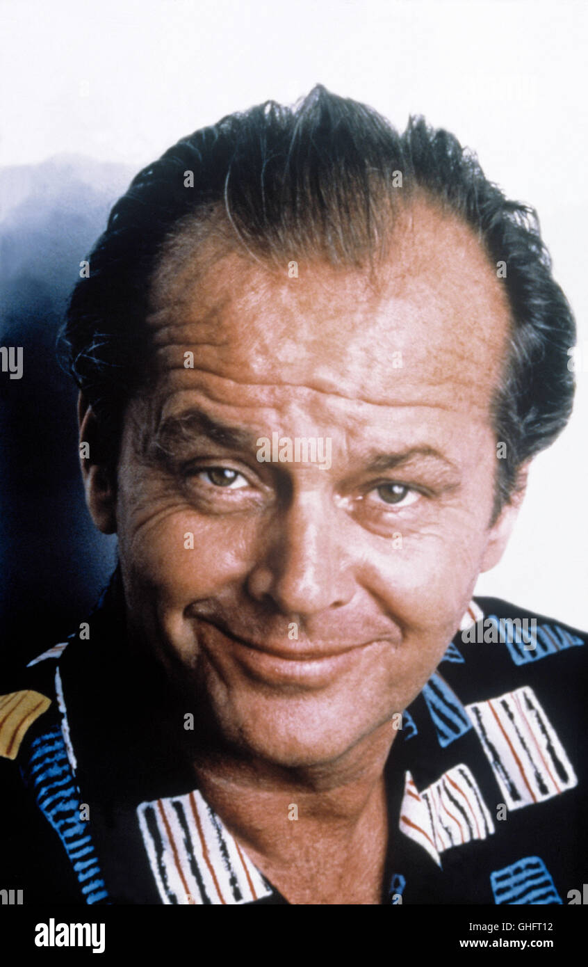 NICHOLSON, Ritratto di ca. 1985. Foto Stock