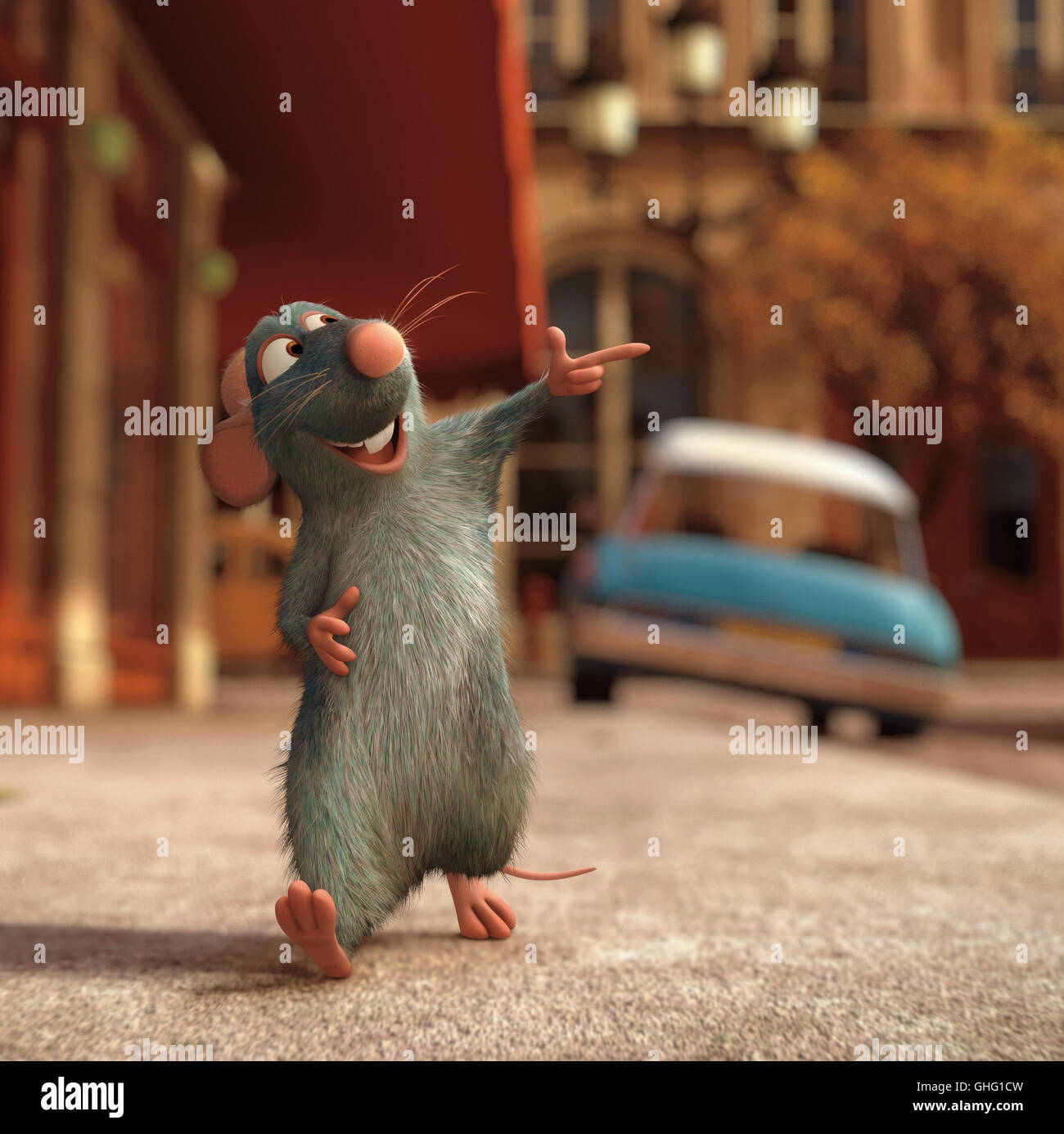 Ratatouille / Alle lieben REMY! Regie: Brad Bird alias. Ratatouille Foto Stock