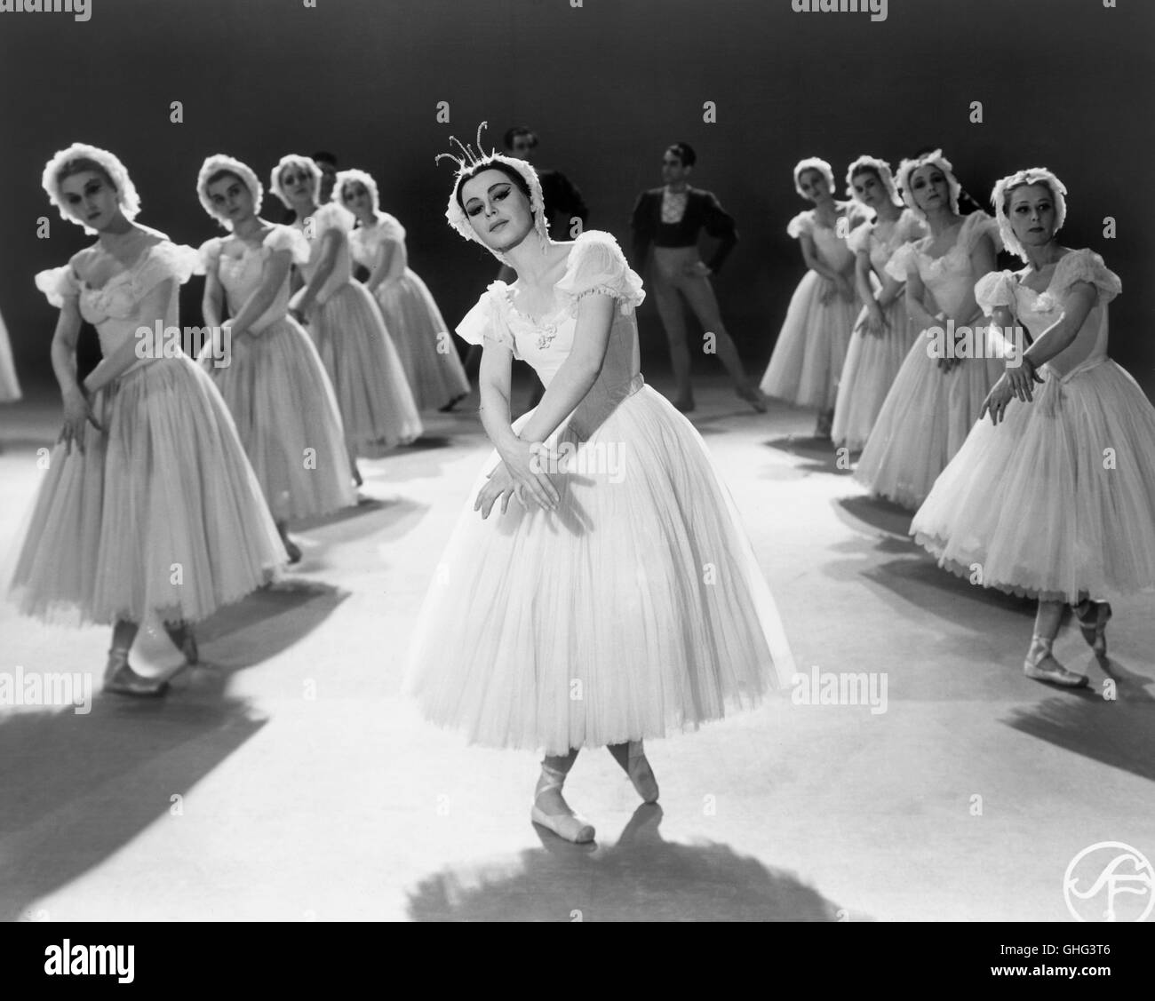 MAJ-BRITT NILSSON (Marie tanzt balletto im Schwanensee von Tschaikovskij) Regie: Ingmar Bergman aka. Sommarlek Foto Stock