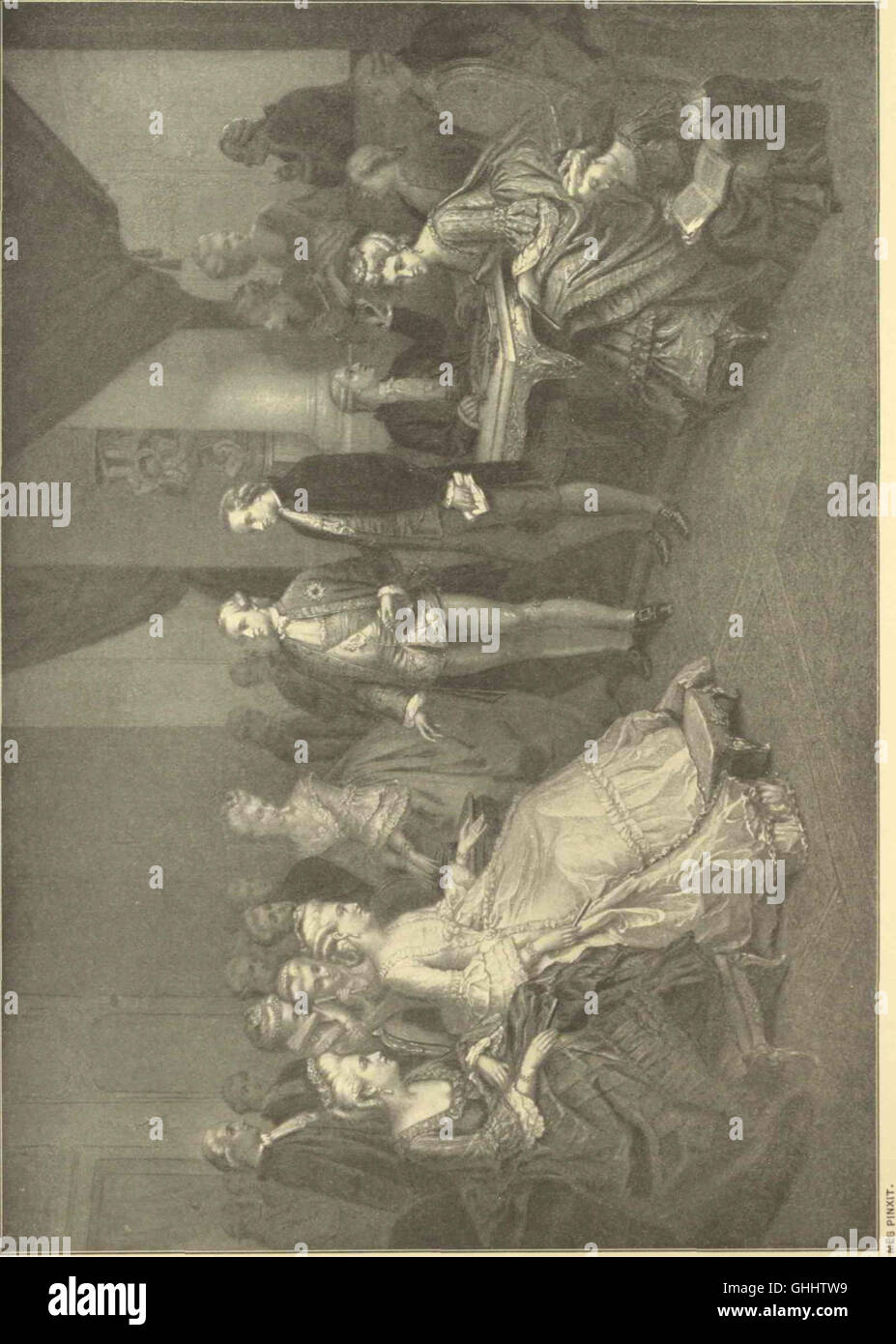 Il volume 7 di questa serie del 1894 offre schizzi biografici di oltre 200 importanti figure storiche, evidenziandone i risultati e l'impatto sulla storia. Foto Stock